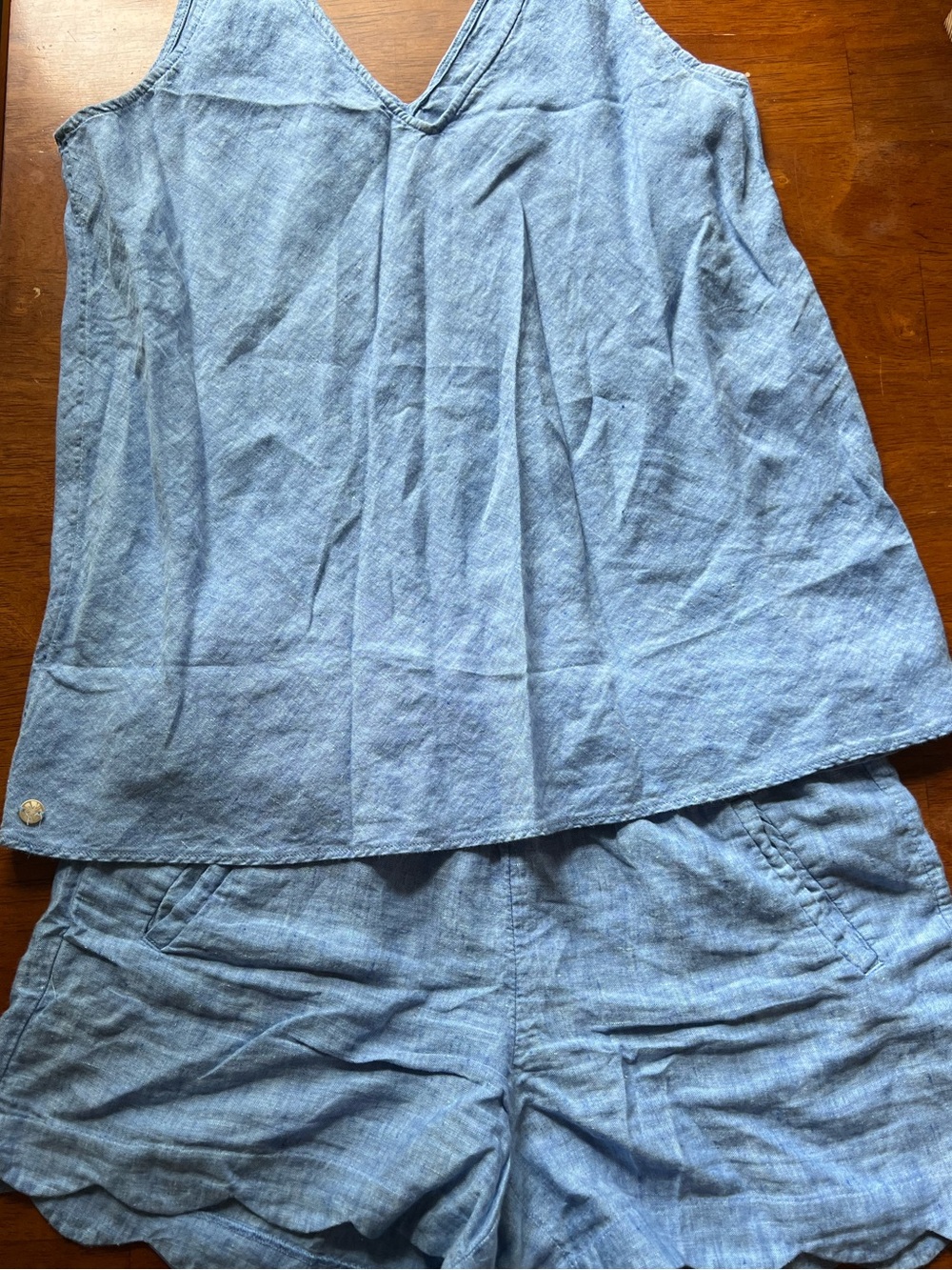 Lilly Pulitzer linen set